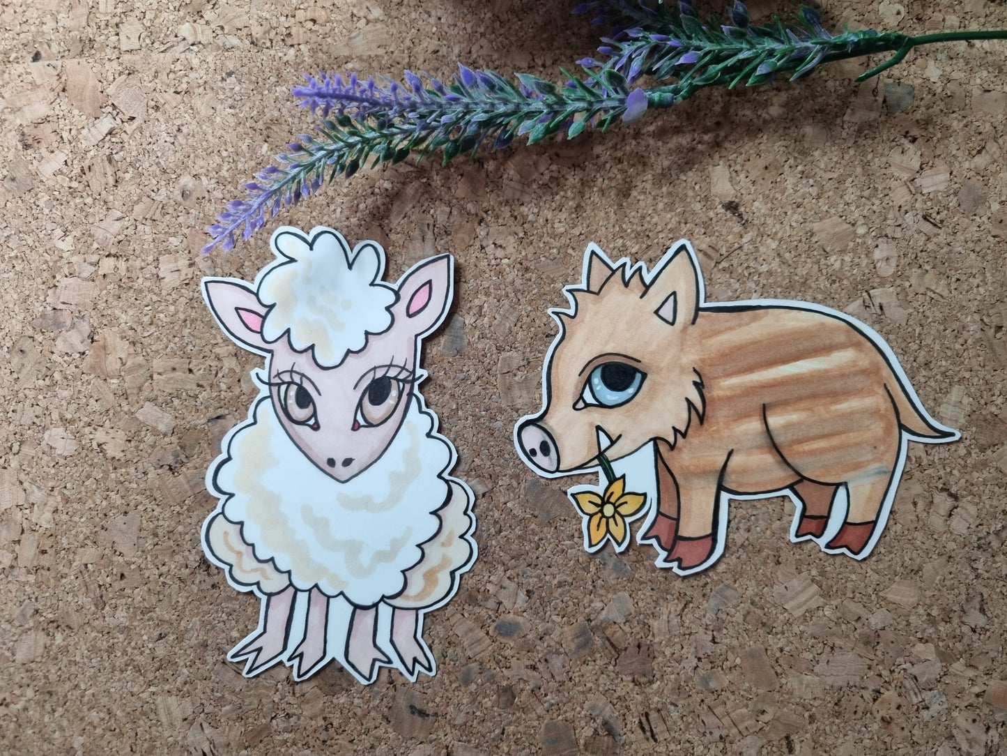 Segnalibri con Illustrazioni originali