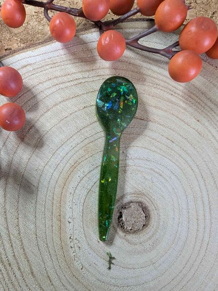 Cucchiaio magnete in resina