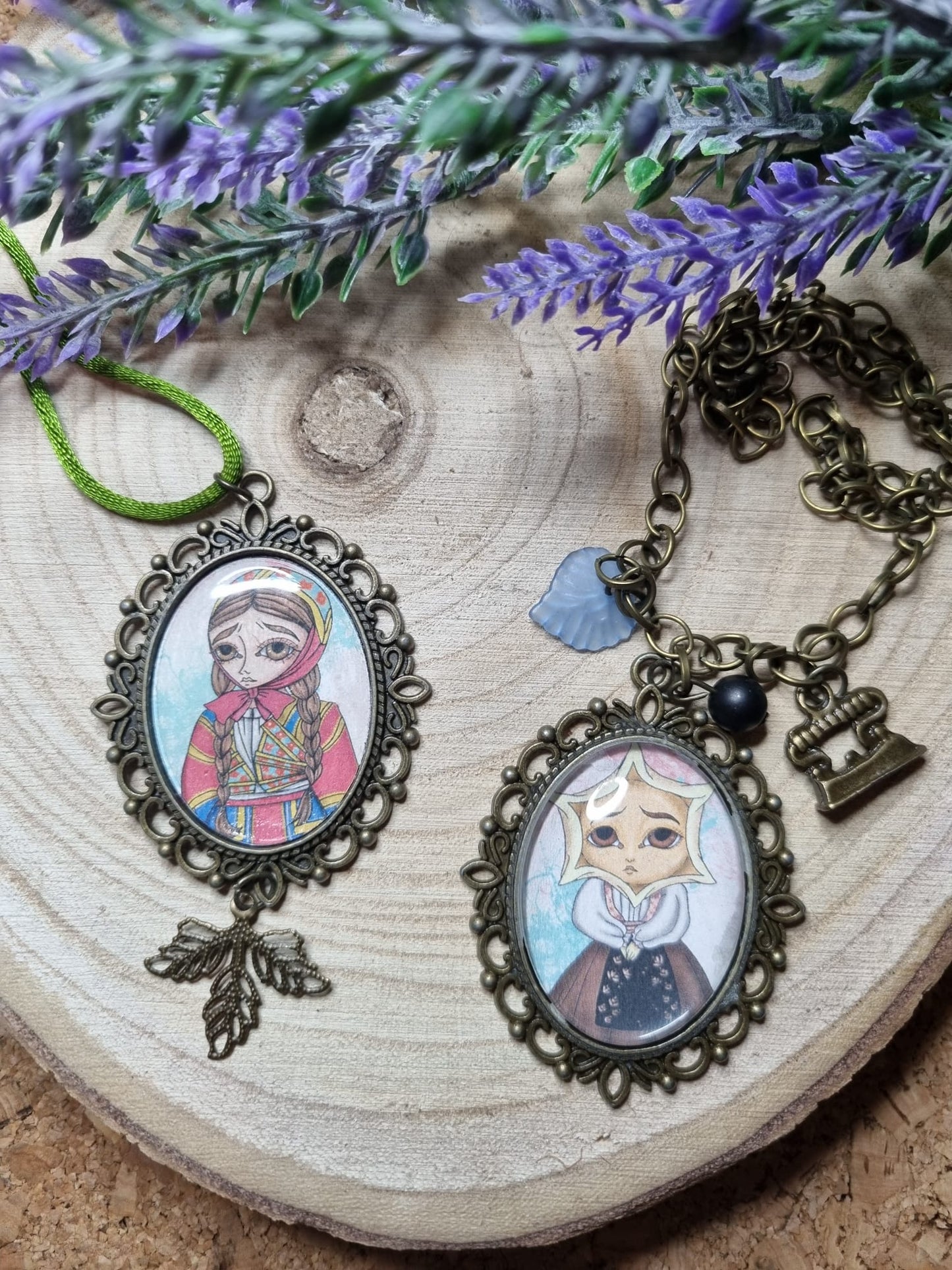 Ciondoli con Illustrazioni (con cammeo)