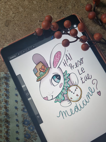 Adesivo / segnalibro animaletti chronics