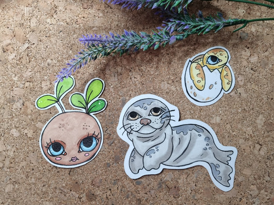 Segnalibri con Illustrazioni originali