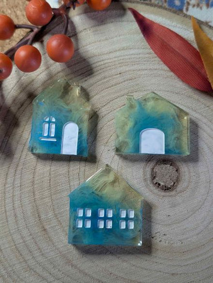 Portachiavi Casette in resina