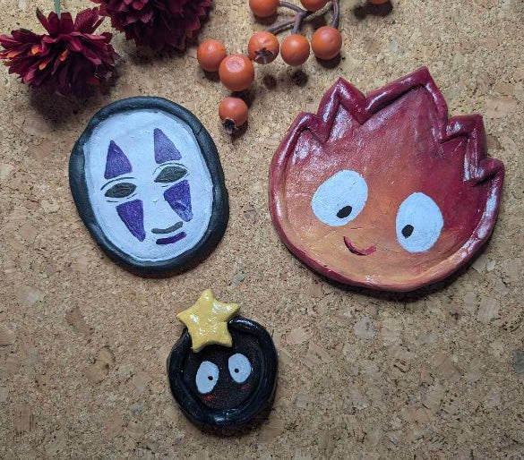 Ciotole in Pasta Polimerica Studio Ghibli