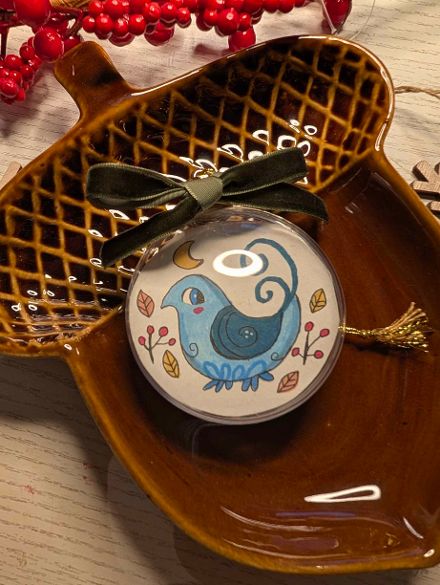 Palline natalizie con Illustrazioni