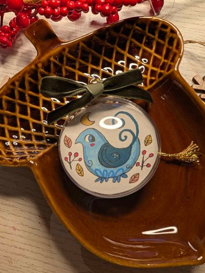 Palline natalizie con Illustrazioni