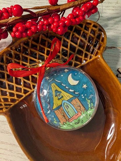 Palline natalizie con Illustrazioni