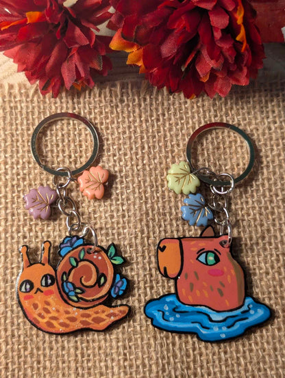 Portachiavi in plastica vari soggetti