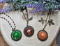 Ciondoli cabochon in Resina (con cammeo)