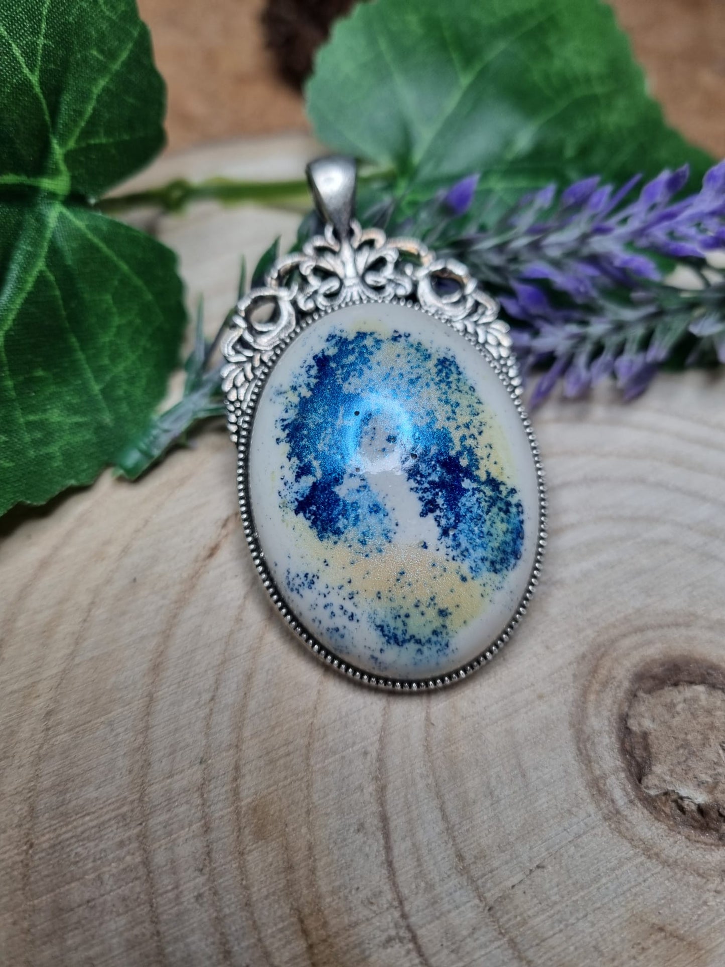 Ciondoli cabochon in Resina (con cammeo)