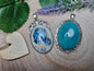 Ciondoli cabochon in Resina (con cammeo)