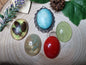 Ciondoli cabochon in Resina (con cammeo)